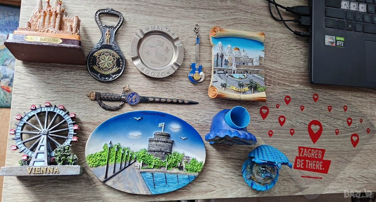 Уникални сувенири от Европа 10-20лв брой, снимка 1