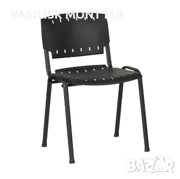 Посетителски пластмасов стол, снимка 1