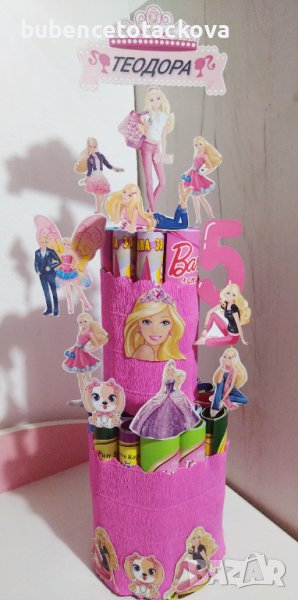 Торта от книжки Barbie, снимка 1