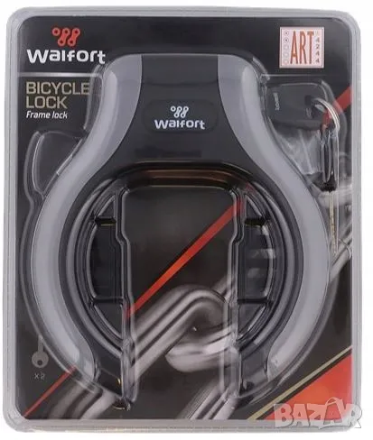 Ключалка за велосипед, Walfort, масивна, снимка 1