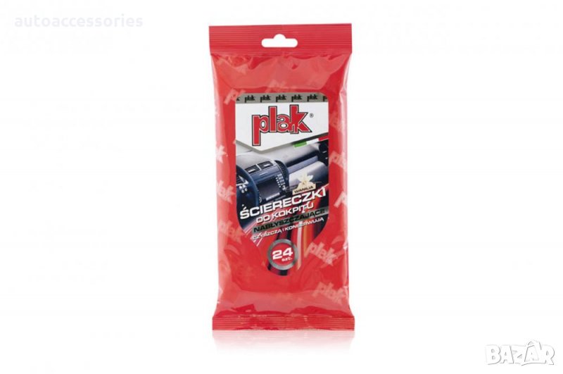 3000052335 Кърпички за почистване на арматурно табло и интериор 24броя гланц ванилия Е0424, снимка 1