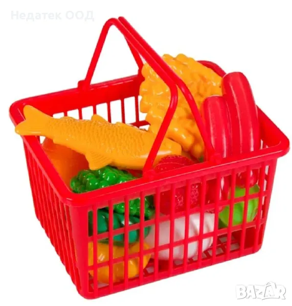 Детска пазарска кошница, 18 бр. , снимка 1