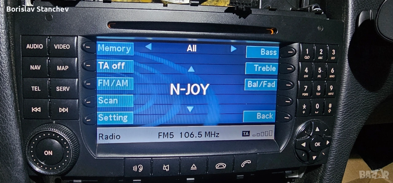 Мултимедия,навигация за Mercedes Clk, снимка 1