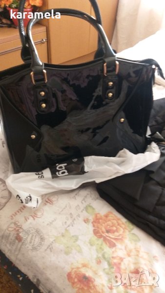 Прекрасна нова лачена чанта Тенденз, снимка 1