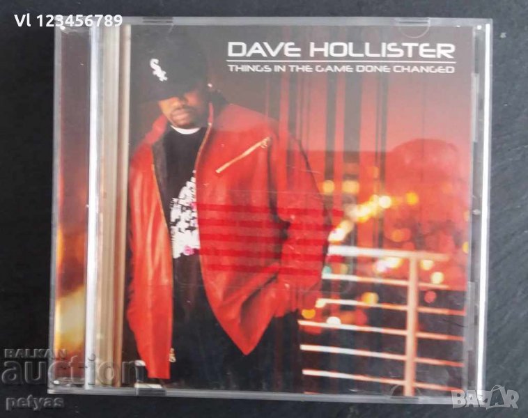 СД -DAVE HOLLISTER THINGS IN THE GAME DONE CHANOBO, снимка 1