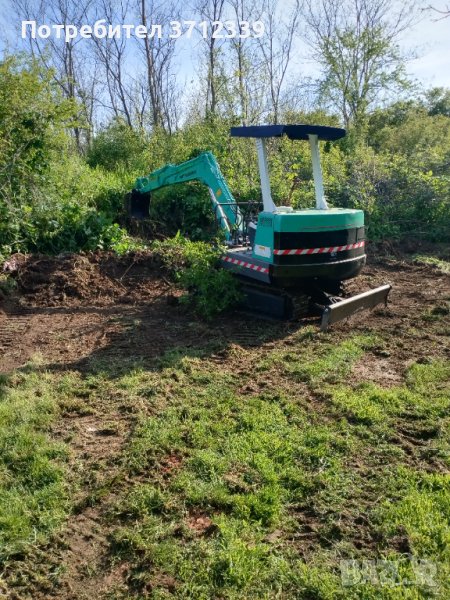 Услуги с багер и самосвал русе  0988973638, снимка 1