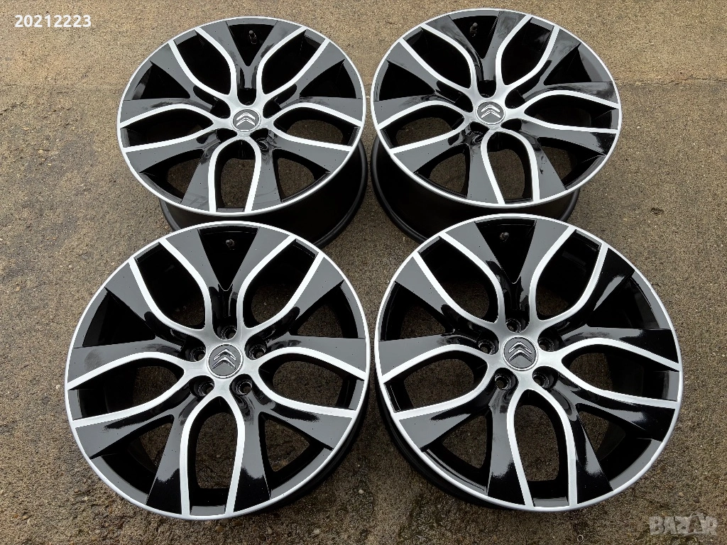 4 броя алуминиеви джанти за Citroen C5 18, снимка 1