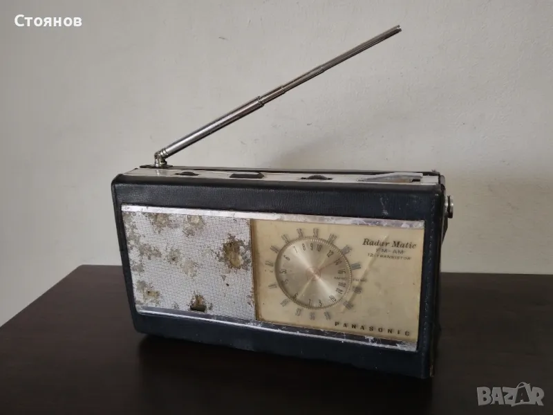 Panasonic Radar Matic RF-2000 auto-tuning transistor radio FM-AM Japan 1960г. , снимка 1