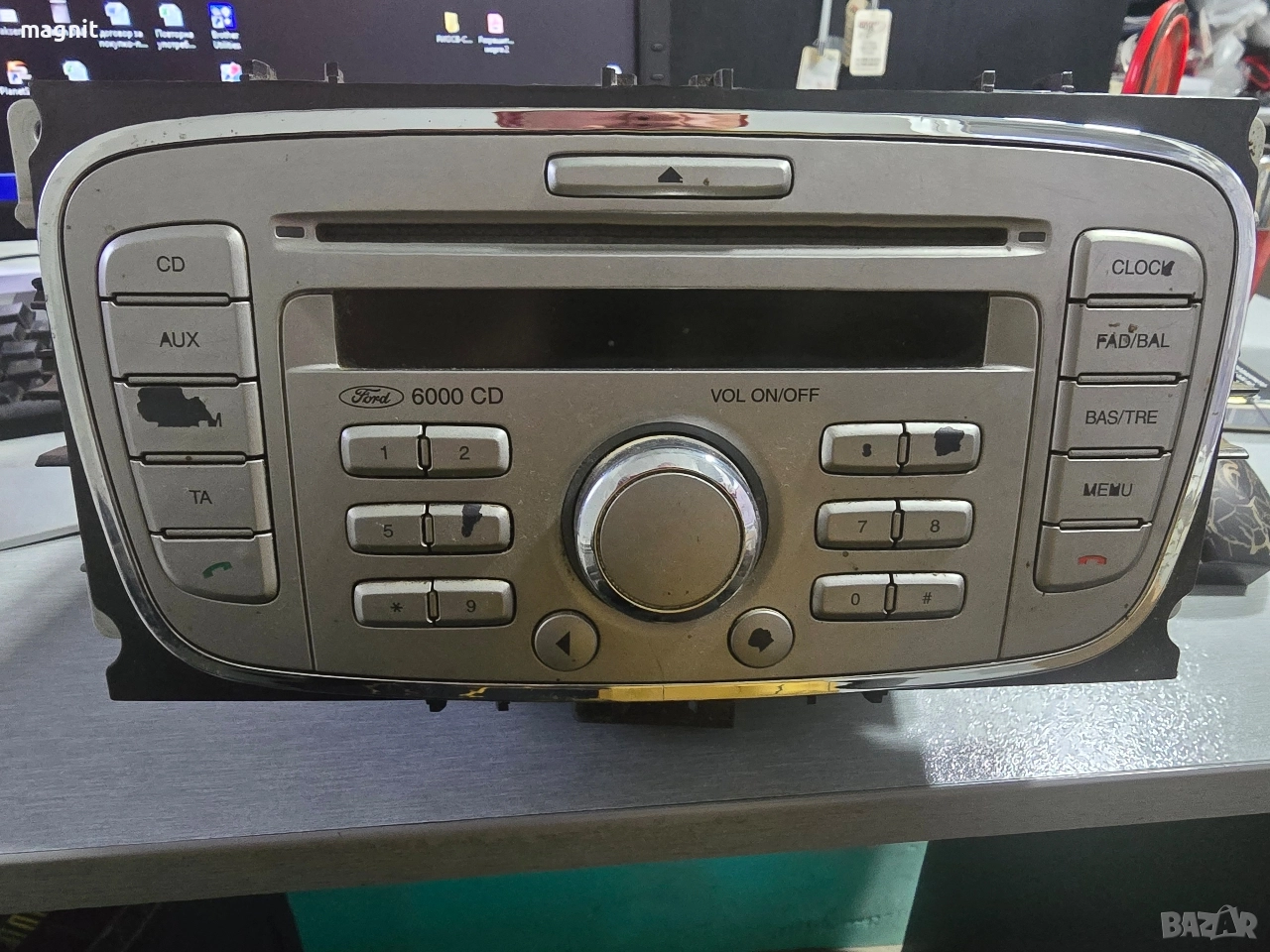 8S7T-18C815-AA CD радио за Ford, снимка 1