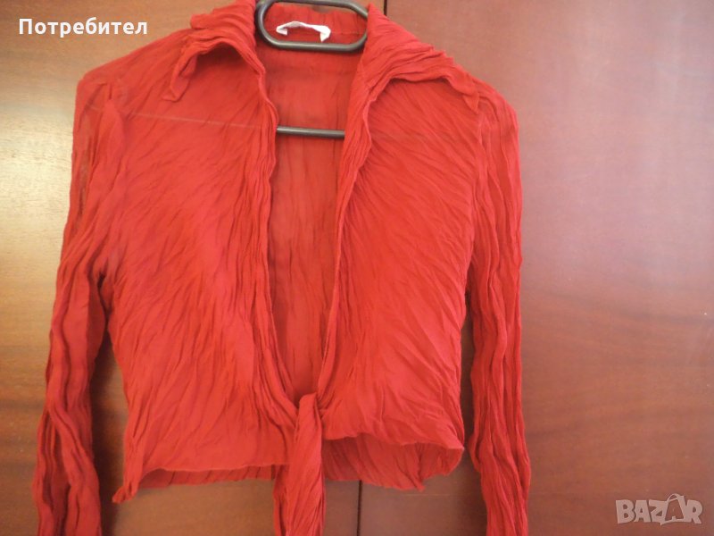 Дамска блуза с дълъг ръкав-М, снимка 1