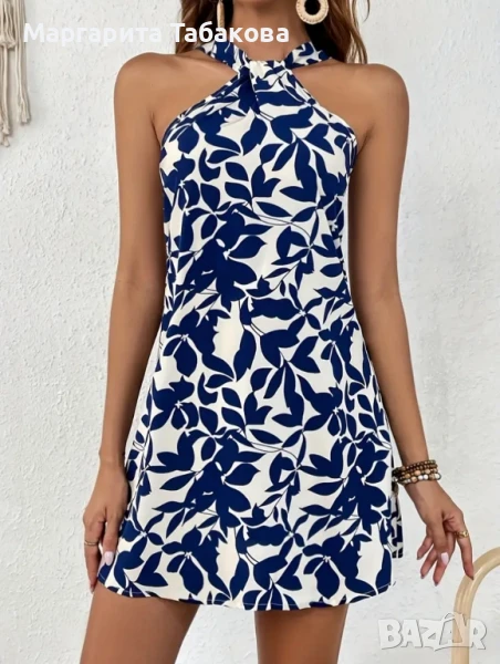 Нова лятна рокля от много лека материя, снимка 1