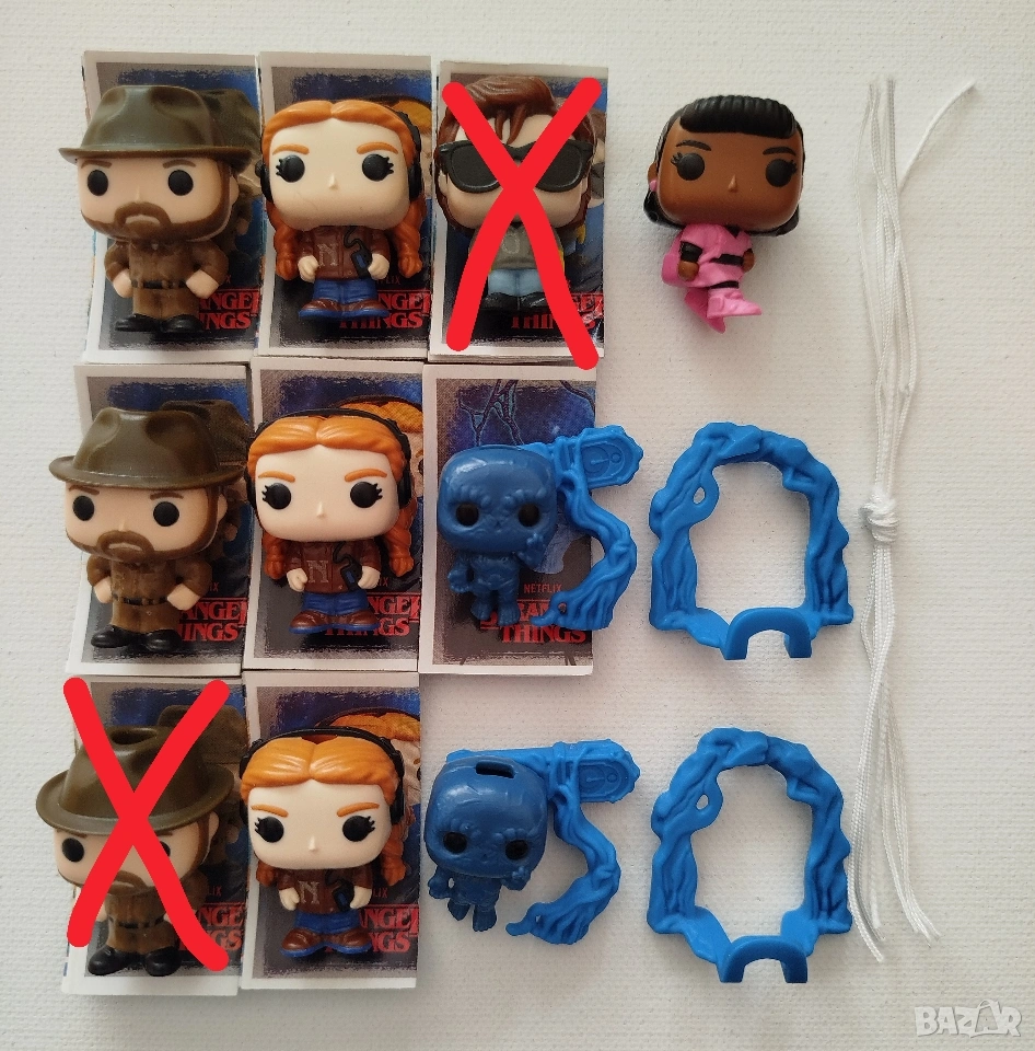 Kinder Joy Stranger things фигурки, снимка 1