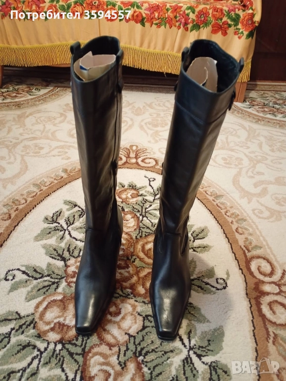Дамски италиански ботуши , снимка 1