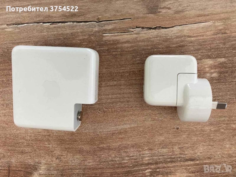 Оригинално Зарядно за MacBook, APPLE 220v Charger USB-C A1719 87w, Бял, снимка 1