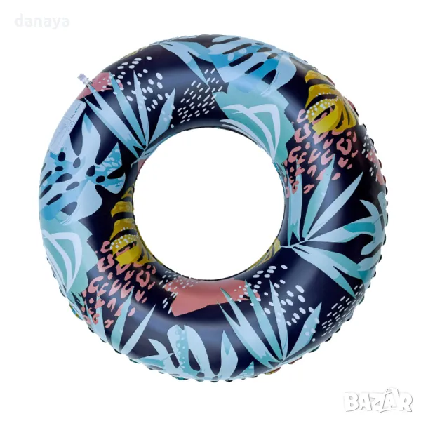 5764 Надуваем пояс Цветни листа, 70 см, снимка 1