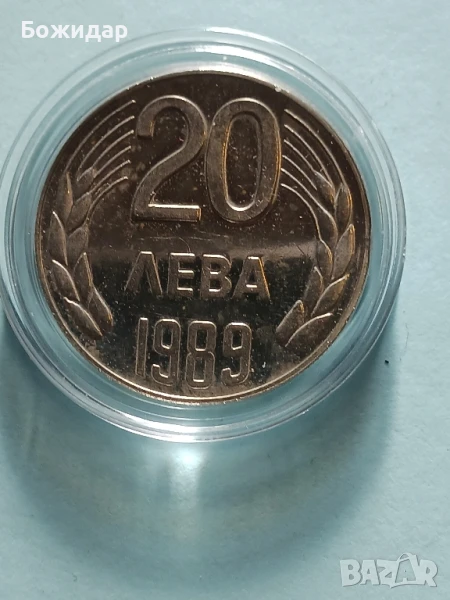 20 Лева 1989г. НРБ., снимка 1