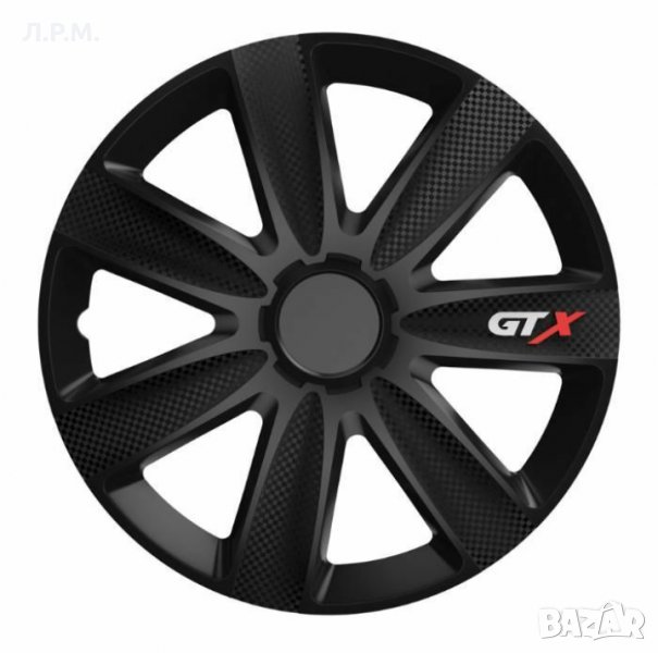 Тасове за джанти GTX Black /  Versaco  16 цола, снимка 1