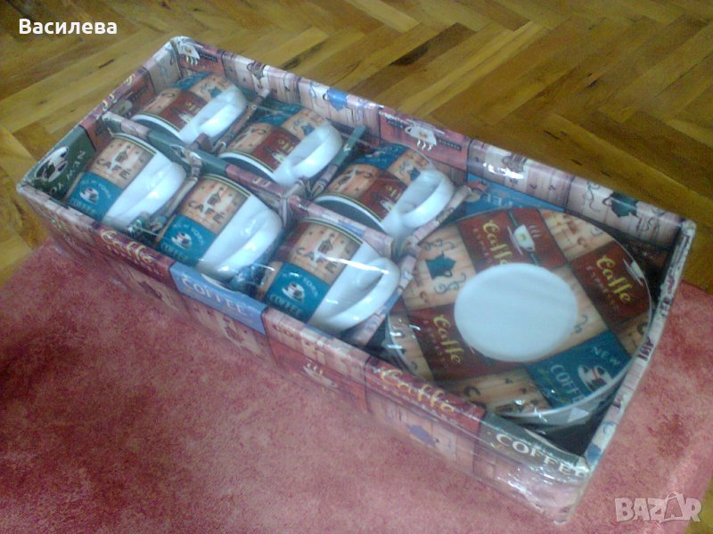 Порцеланов сервиз за кафе - 6 бр, снимка 1