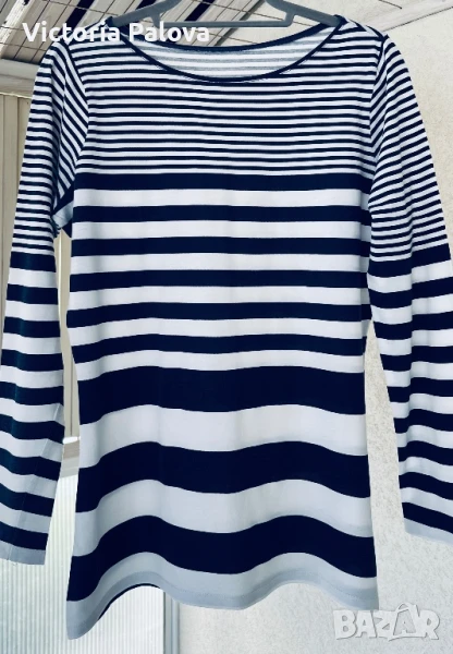 Блуза райе тънък памук, снимка 1