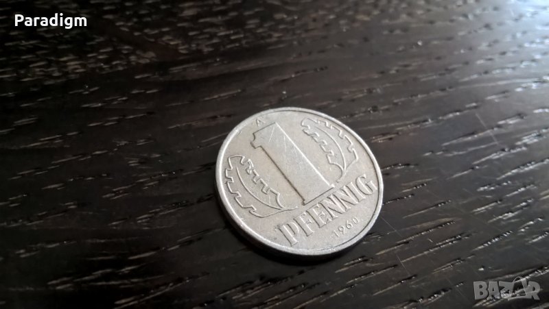 Монета - Германия - 1 пфениг | 1960г.; серия А, снимка 1