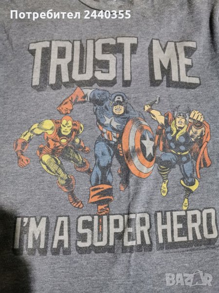 Мъжка блуза Marvel, снимка 1