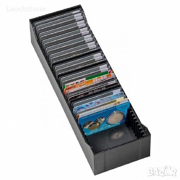 кутия за съхранение LOGIK LEUCHTTURM за 40 бр. Кюлчета , снимка 1