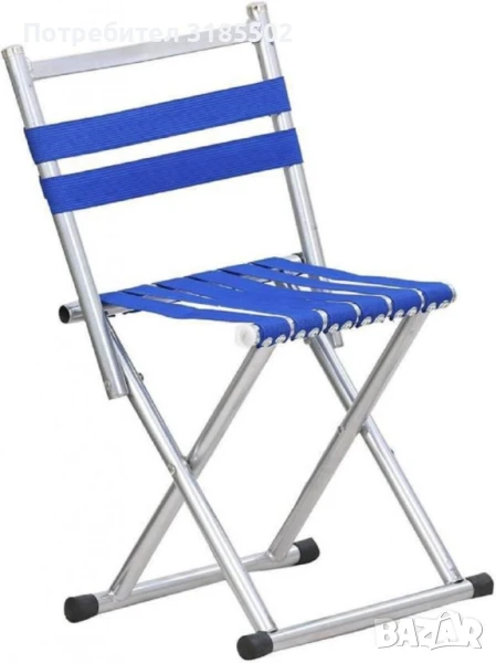 Сгъваем стол за градината, риболов или за къмпинг Размер: 30х30х70 см., снимка 1
