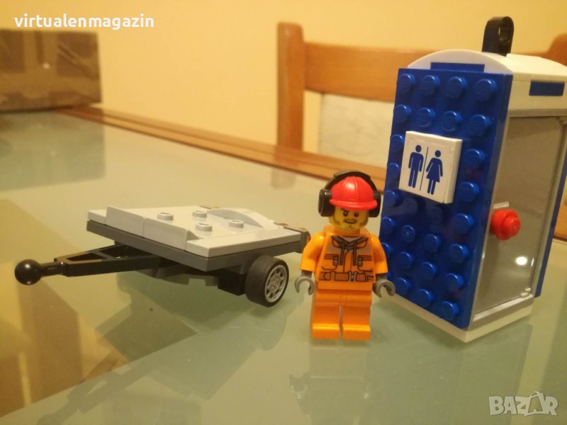 Лего преносима тоалетна - оригинално Lego, снимка 1