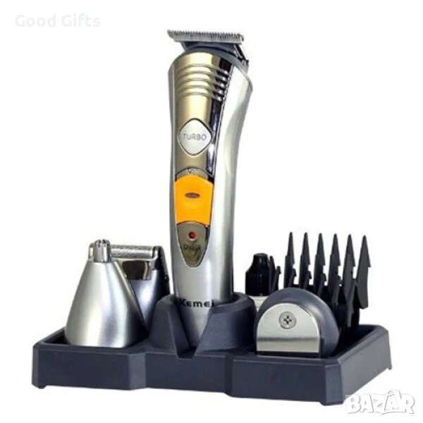 Машинка за бръснене и подстригване Kemei KM-580А, 7 в 1, снимка 1