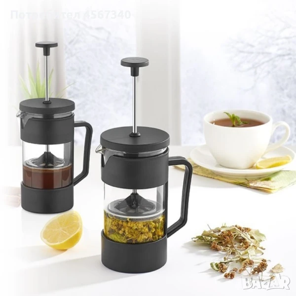 Френска преса за кафе и чай, снимка 1