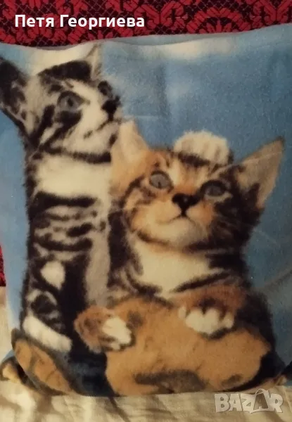 Нова възглавница с котета, снимка 1