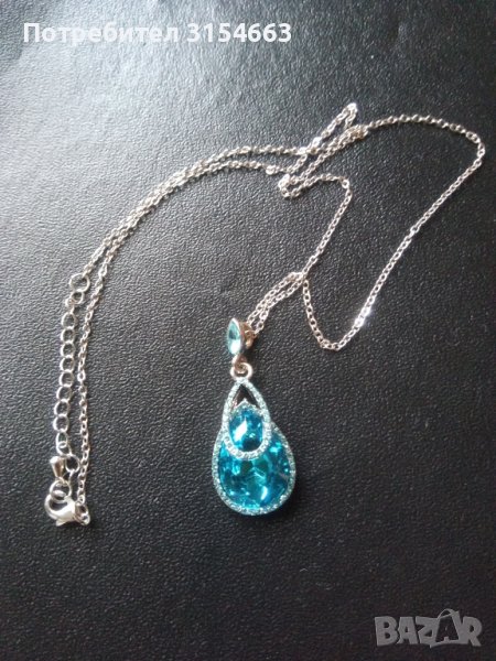 Колие с кристали Капка, снимка 1