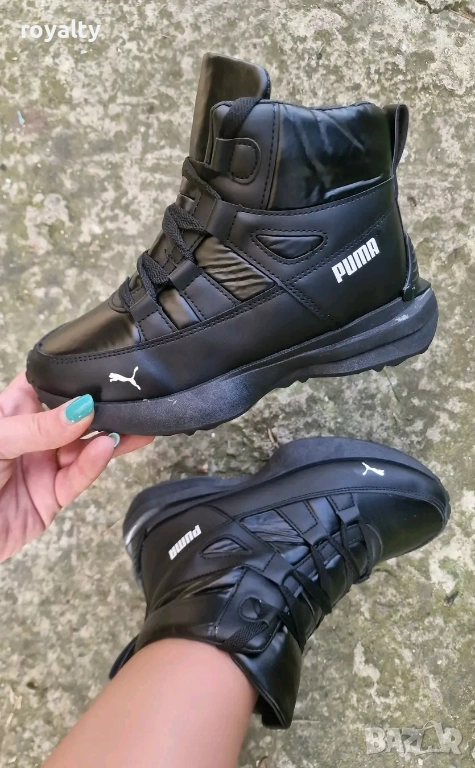 Puma Дамски Топли Боти С Дебела Топла Вата 36-40 Номер , снимка 1