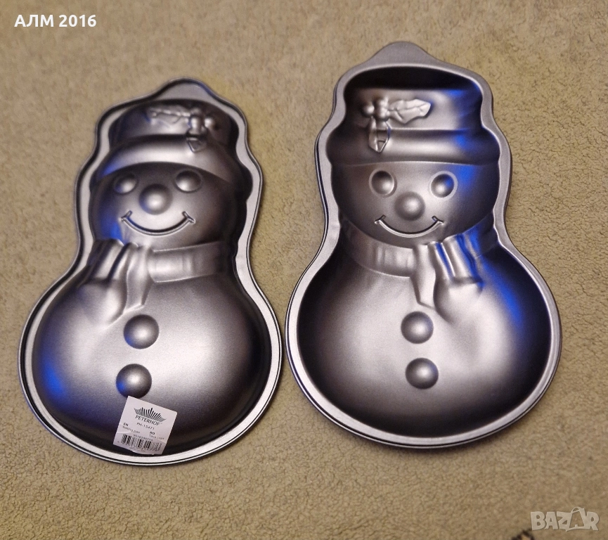 Коледна форма за кекс  " Снежко ", снимка 1