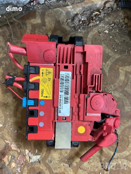 плюсов кабел BMW E90 E91 платка акумулатор V4 6942912-08, снимка 1