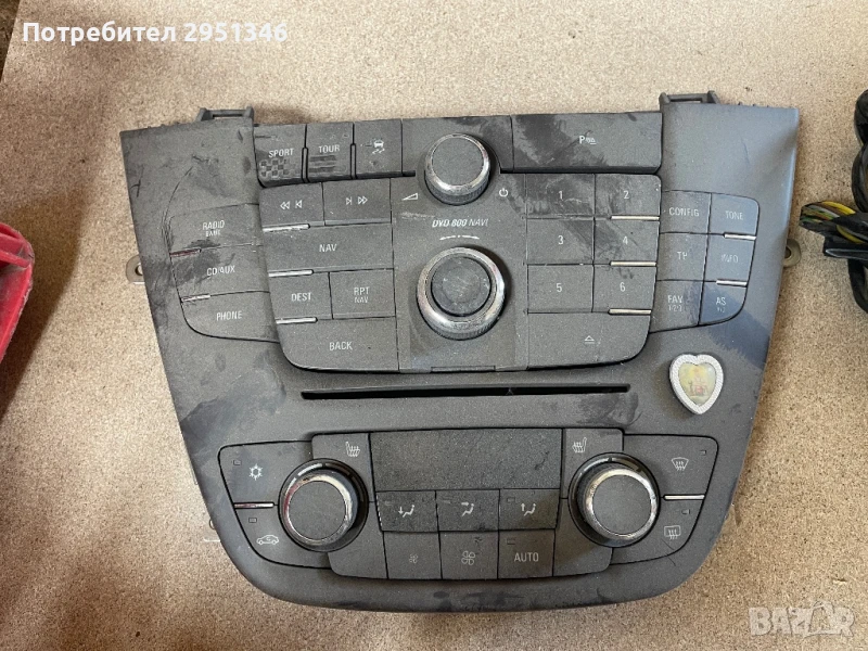 + управление климатик opel insignia 13277870, снимка 1