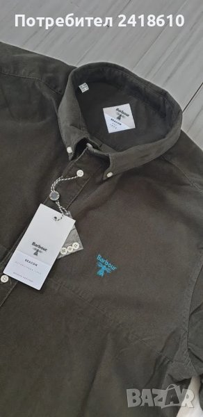 Barbour Beacon Cotton Mens Size 2XL ОРИГИНАЛ! НОВО! Мъжка Риза!, снимка 1