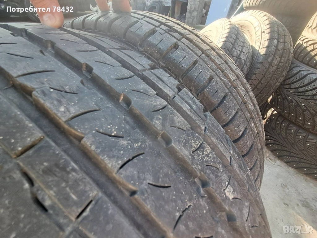 Летни бусови гуми 205/65/15С -2бр, снимка 1