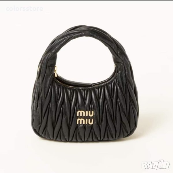 Черна луксозна чанта Mi💚💚Miu кодSG82, снимка 1