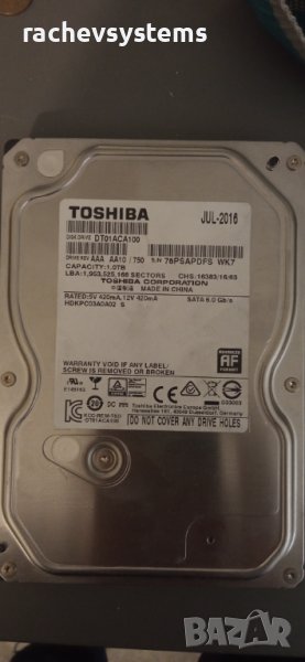 1TB WD Seagate хард диск 3,5 инча 2,5 , снимка 1