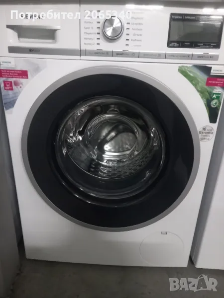 ПЕРАЛНЯ SIEMENS iQ 800 А+++ 8 кг, снимка 1