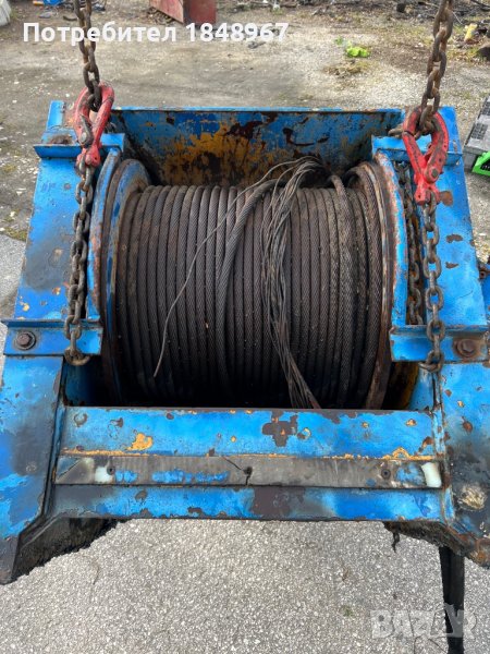 Хидравлична лебедка, снимка 1