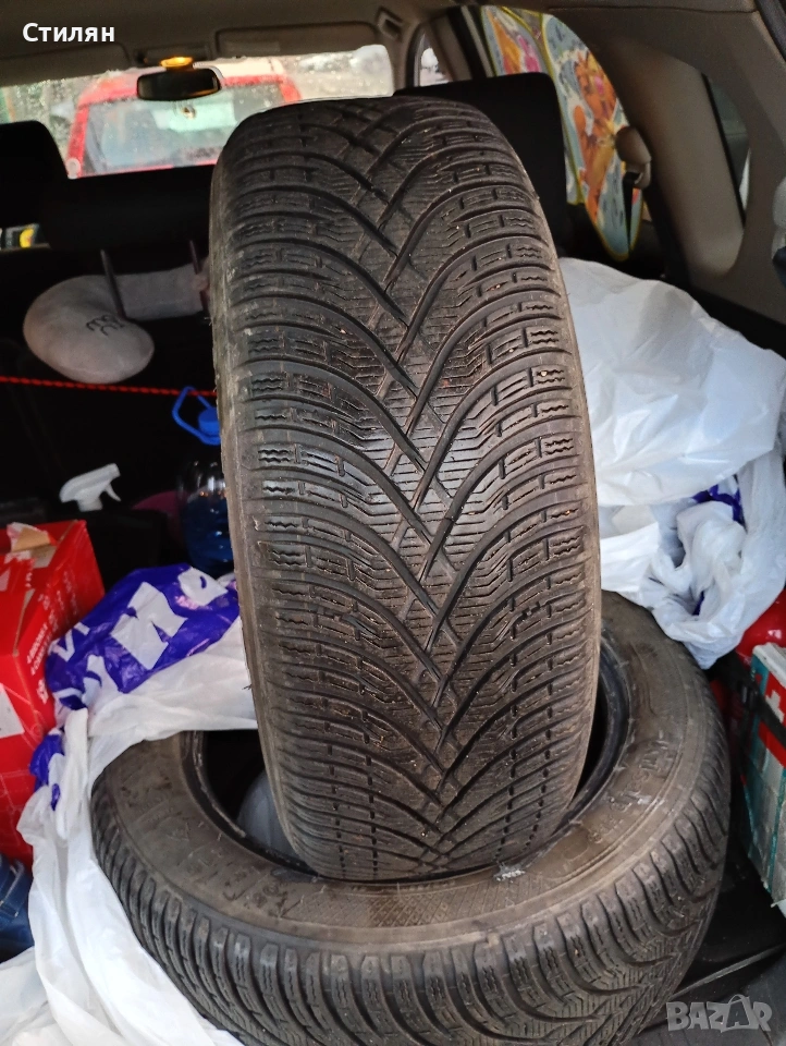 2 броя зимни гуми Клебер 205/55/16, снимка 1
