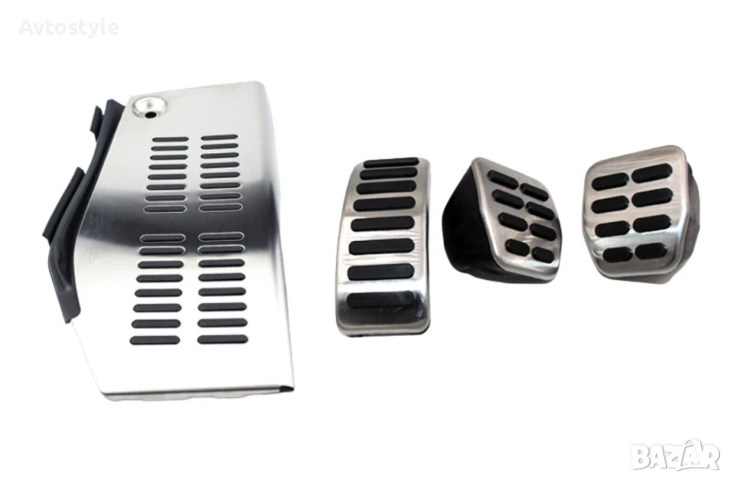 Комплект спортни педали и фуутрест VW Golf 4 Bora, Seat Leon, Audi A3, Skoda Octavia 1, снимка 1