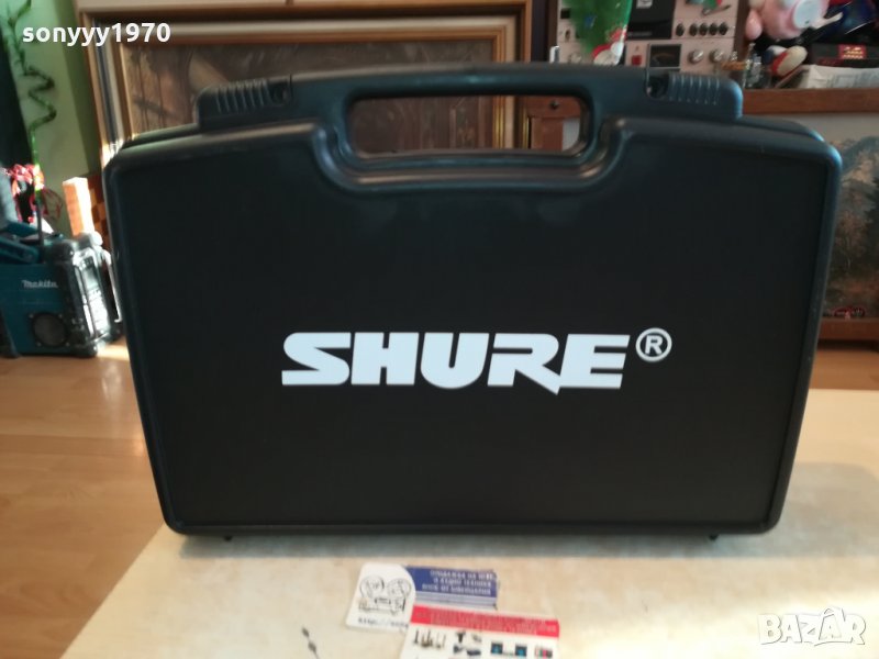 SHURE-ПРАЗЕН КУФАР ЗА МИКРОФОНИ 2601220915, снимка 1