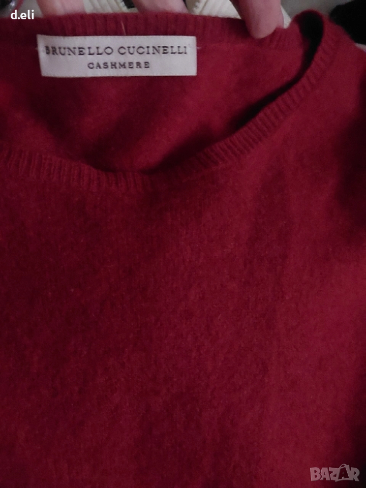 Brunello cucinelli Original Size M 100% Кашмир Уникален пуловер , снимка 1