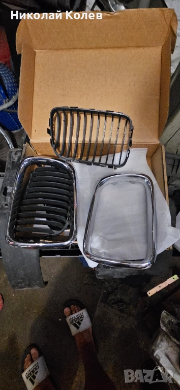 Решетки за маска(бъбреци) бмв е36, снимка 1
