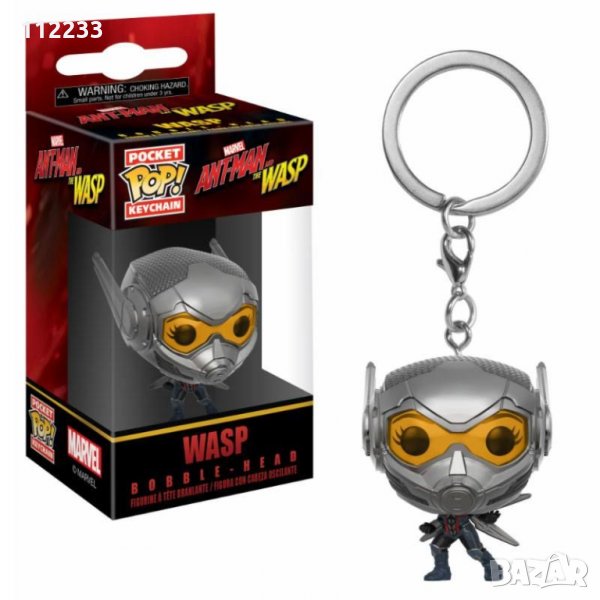 Ключодържател Funko Pocket POP! Marvel: Ant-Man & Wasp - The Wasp, снимка 1