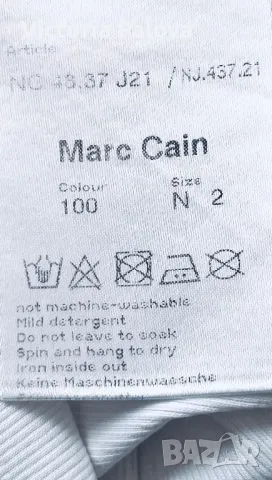 MARCCAIN уникална тениска/топ, снимка 11 - Тениски - 47317000