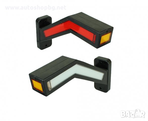 LED габарит-рогче с бягаща светлина